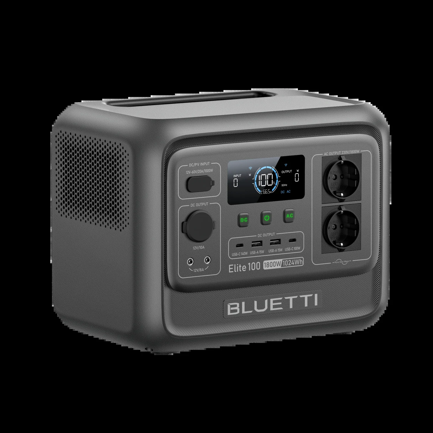 BLUETTI Elite 100 V2 Estación de Alimentación Portátil 1024Wh 1800W - Imagen 2