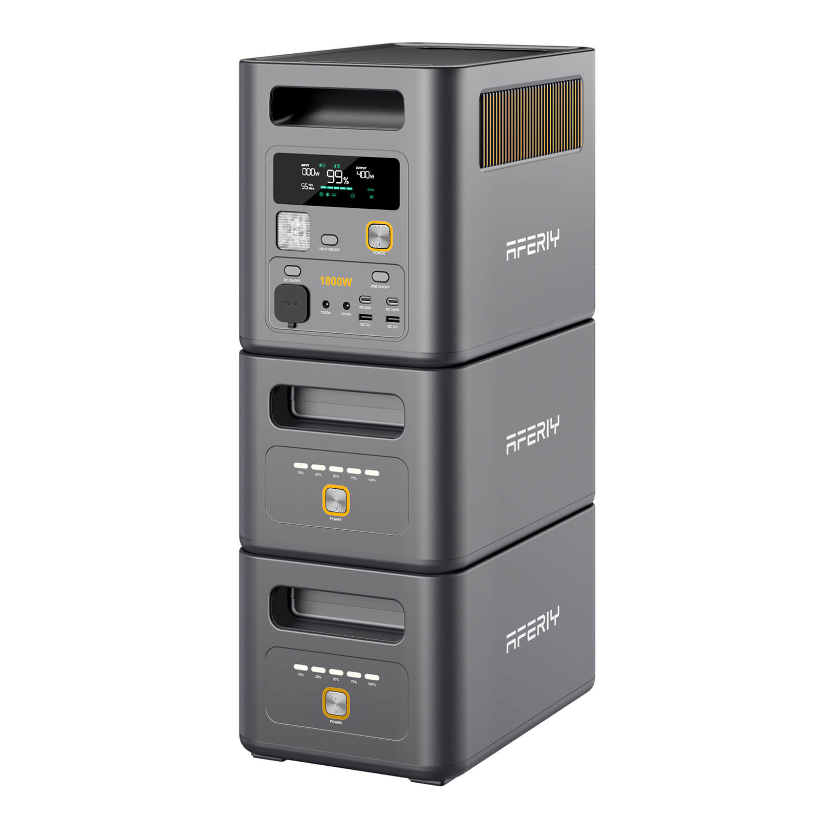 AFERIY Nomad1800 Pro Estación de Alimentación Portátil 1800W 1024Wh - Imagen 5