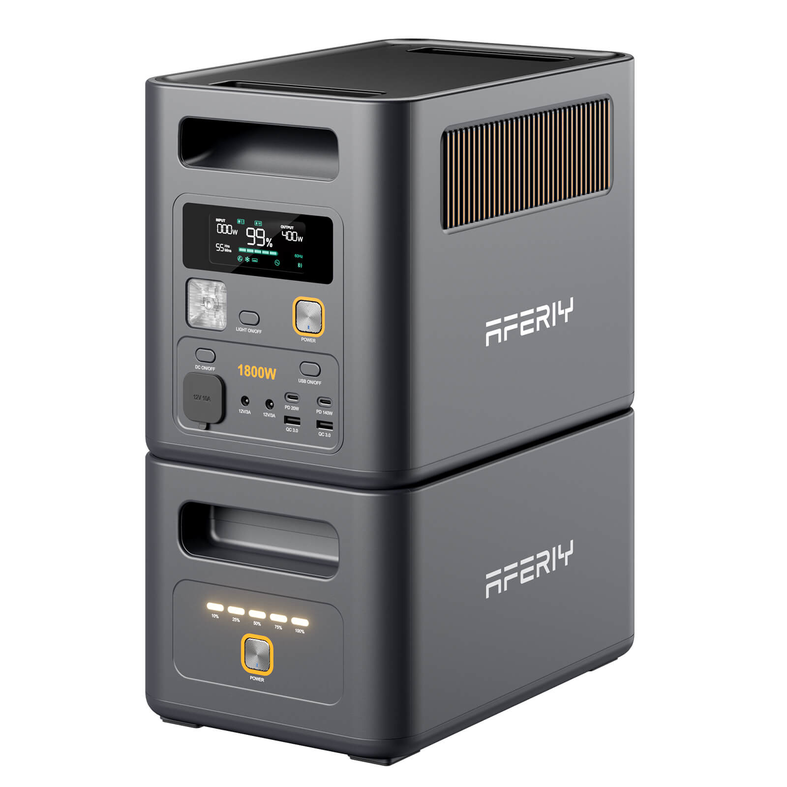 AFERIY Nomad1800 Pro Estación de Alimentación Portátil 1800W 1024Wh - Imagen 4